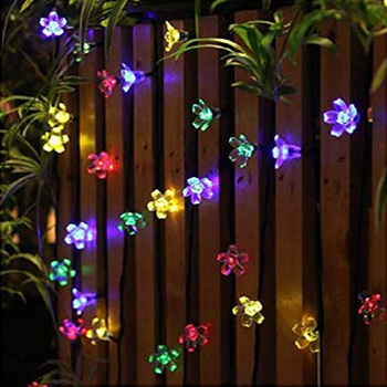 guirnalda decorativa led solar